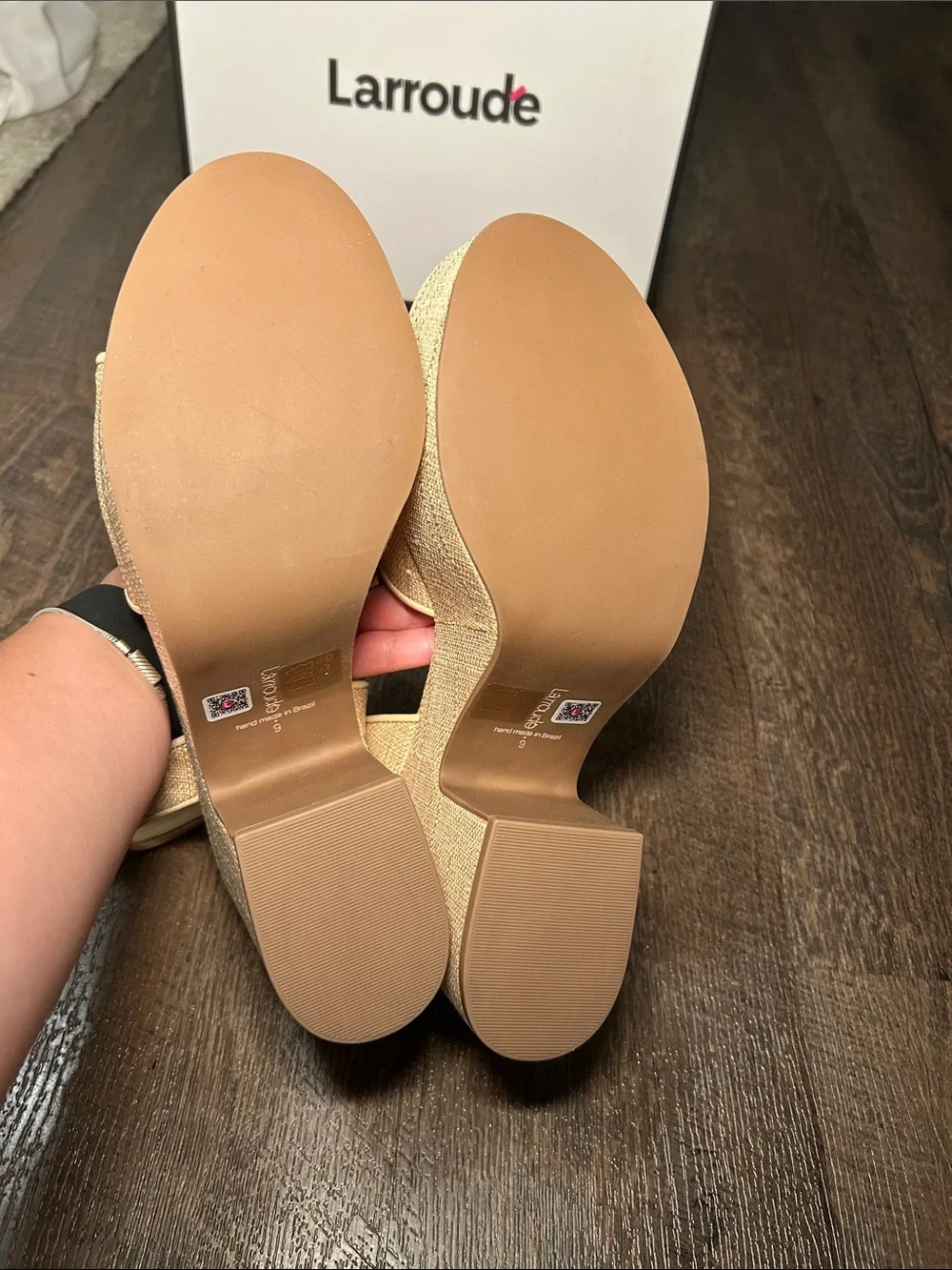 Larroude Misso Platform Strap Sandal